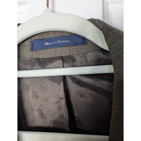 Chaps Ralph Lauren Men's Brown 42T Wool Blazer Canada Formal (C) - Picture 3 of 8